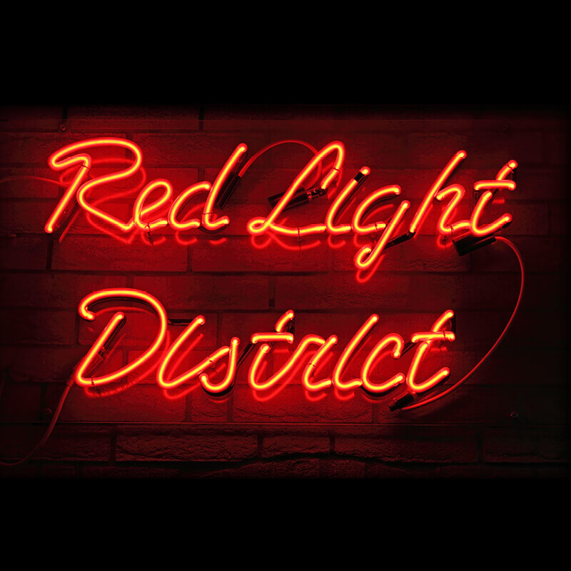 red light areas