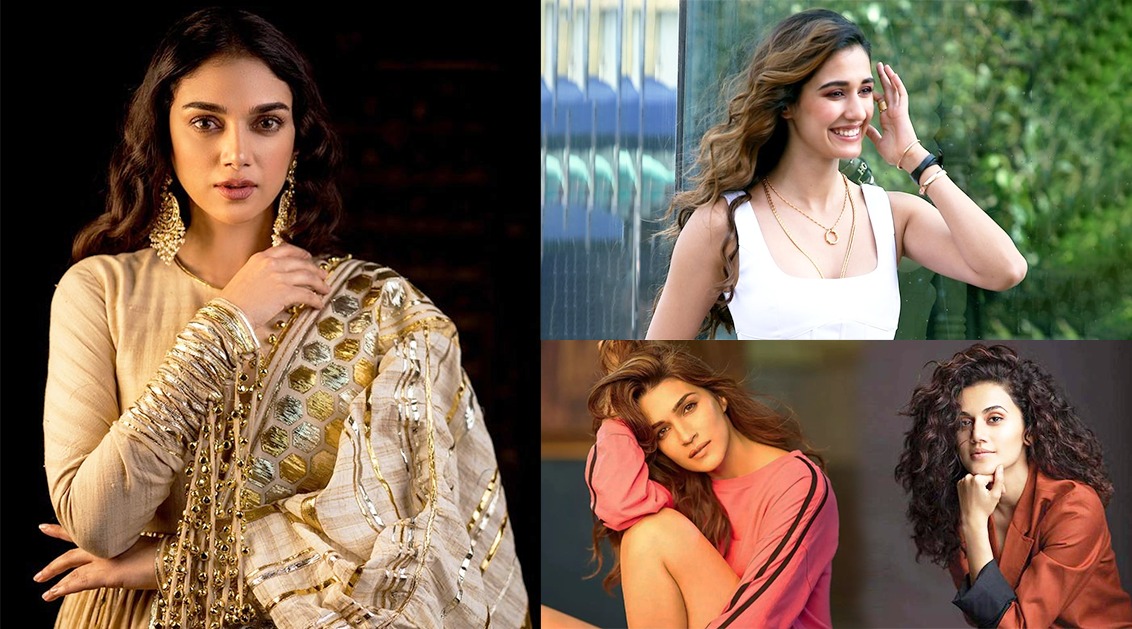 Collage of top bollywood actresses